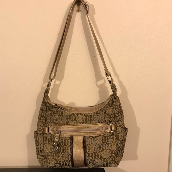 Giani Bernini Designer Shoulder Signature Handbag - Picture 2 of 8
